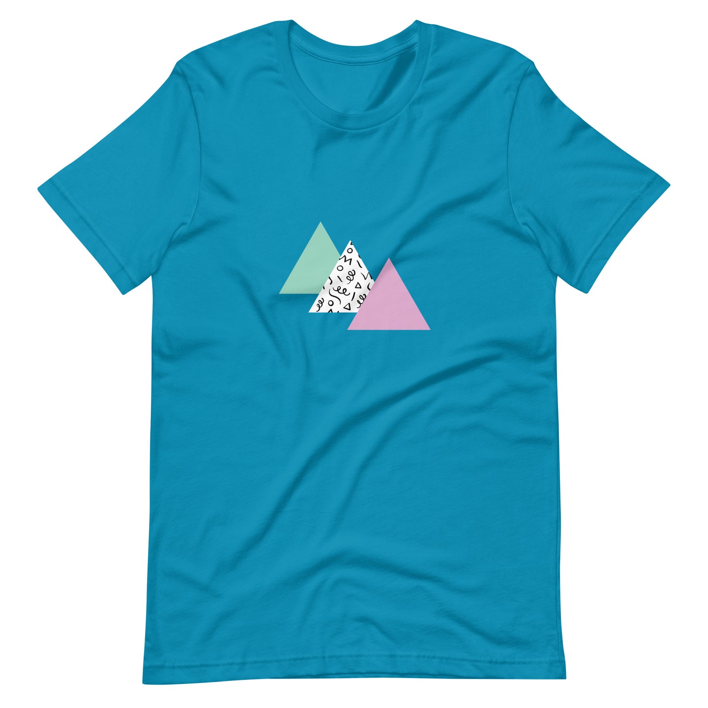 "Pastel Picnic" Triangles Tee