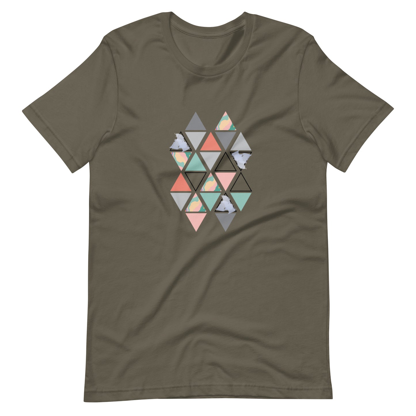 Pastel Triangles Tee