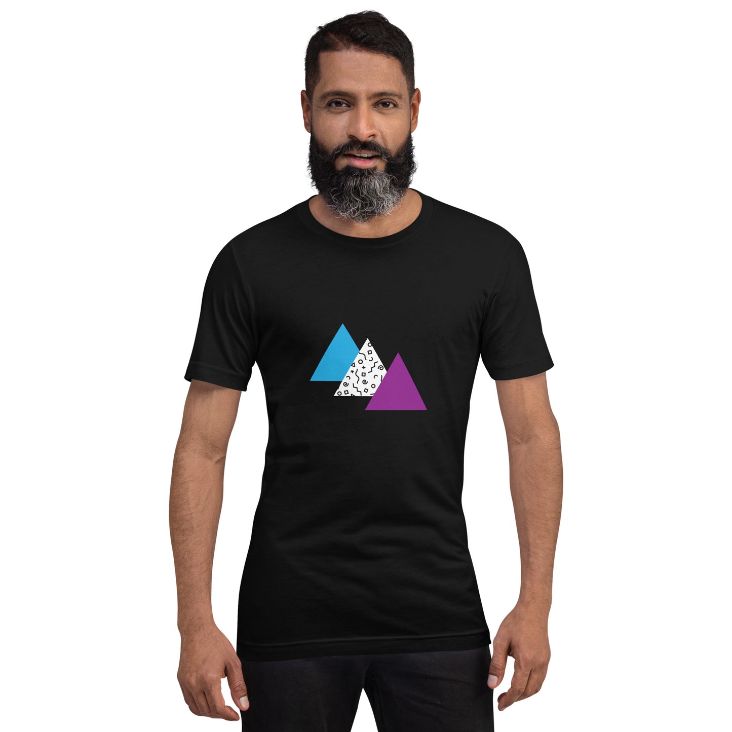 "Midnight Disco" Triangles Tee