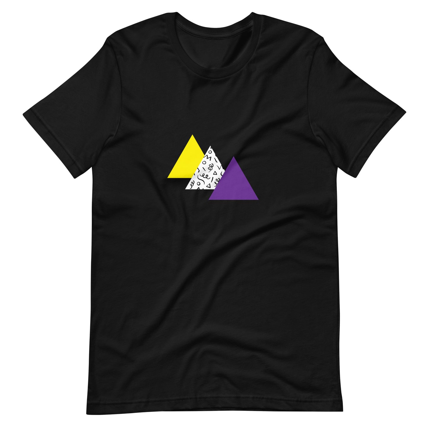 "Vibrant Imagination" Triangles Tee