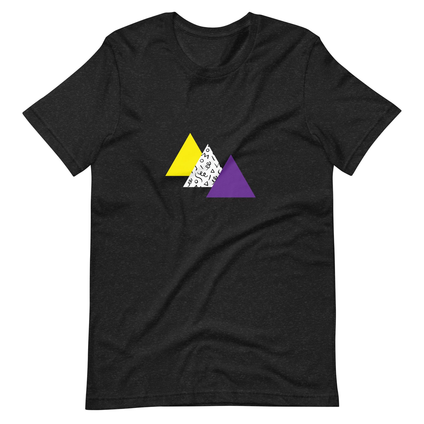 "Vibrant Imagination" Triangles Tee