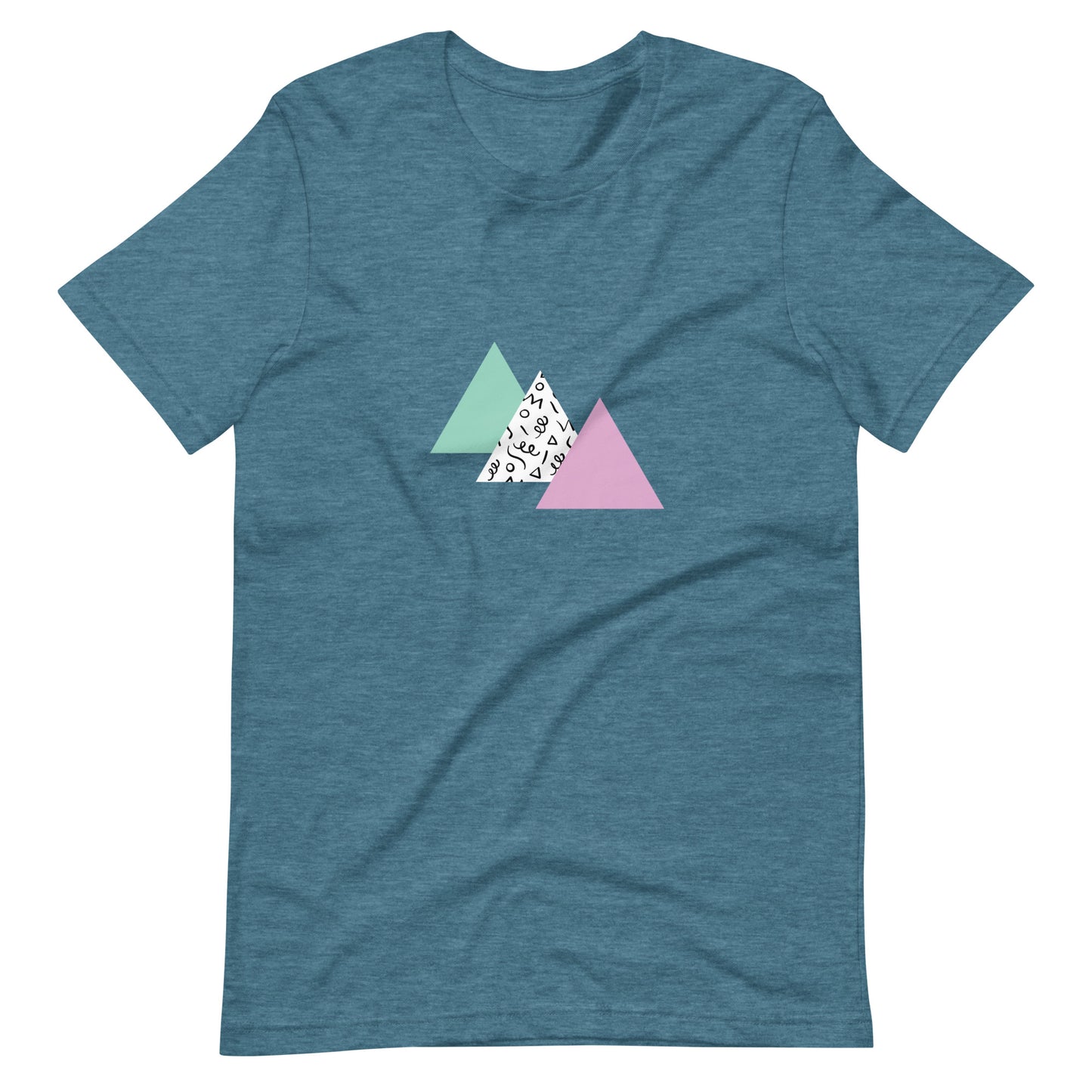 "Pastel Picnic" Triangles Tee