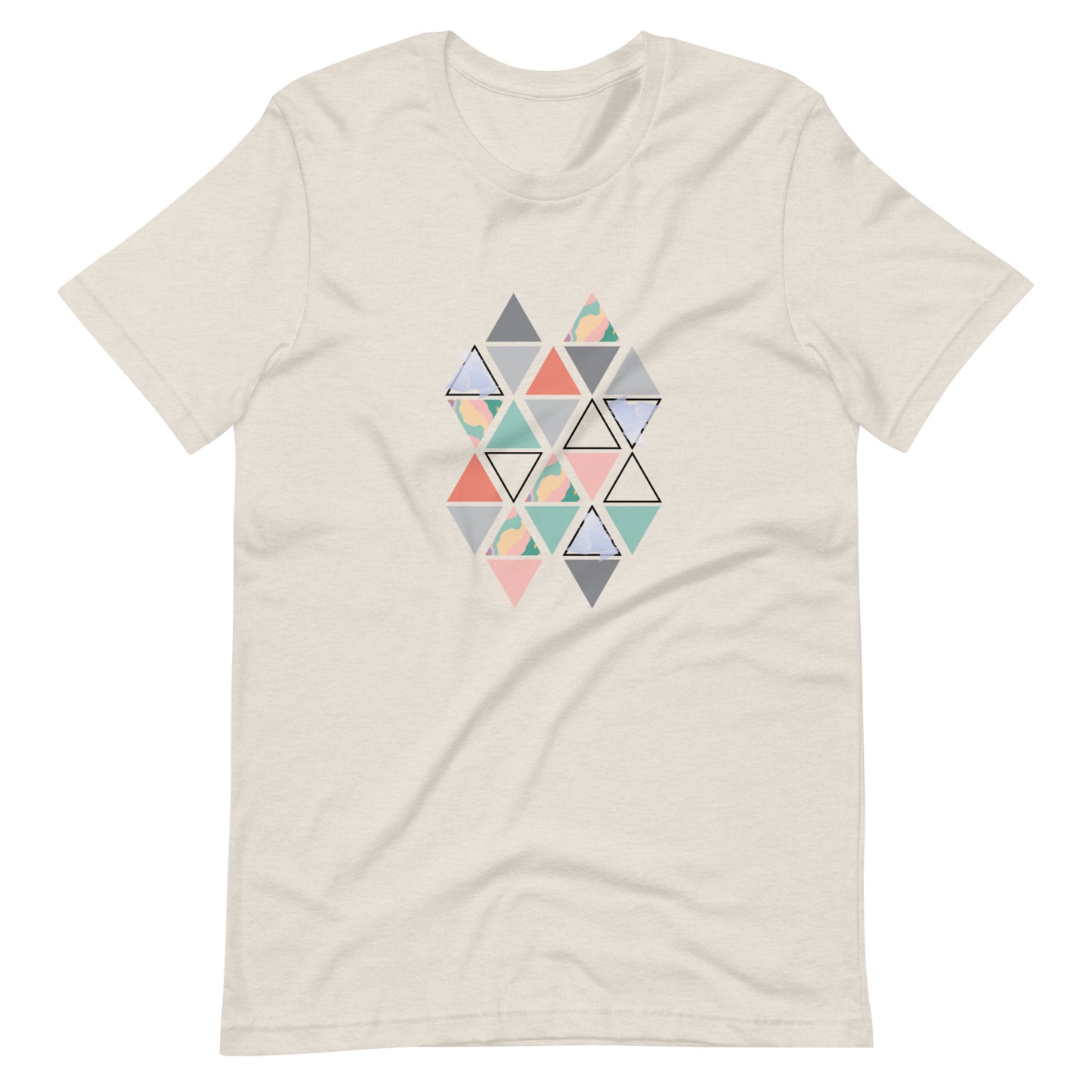 Pastel Triangles Tee