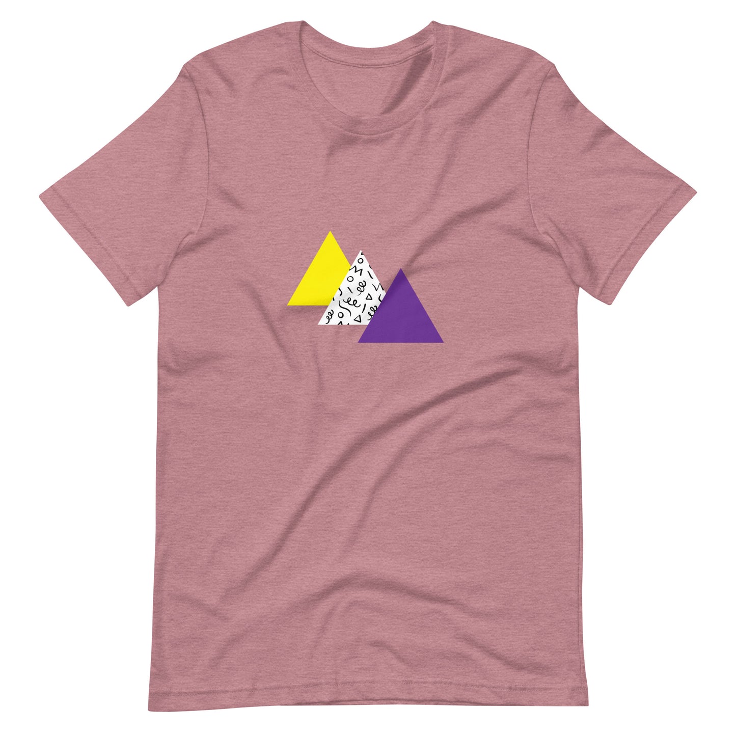 "Vibrant Imagination" Triangles Tee