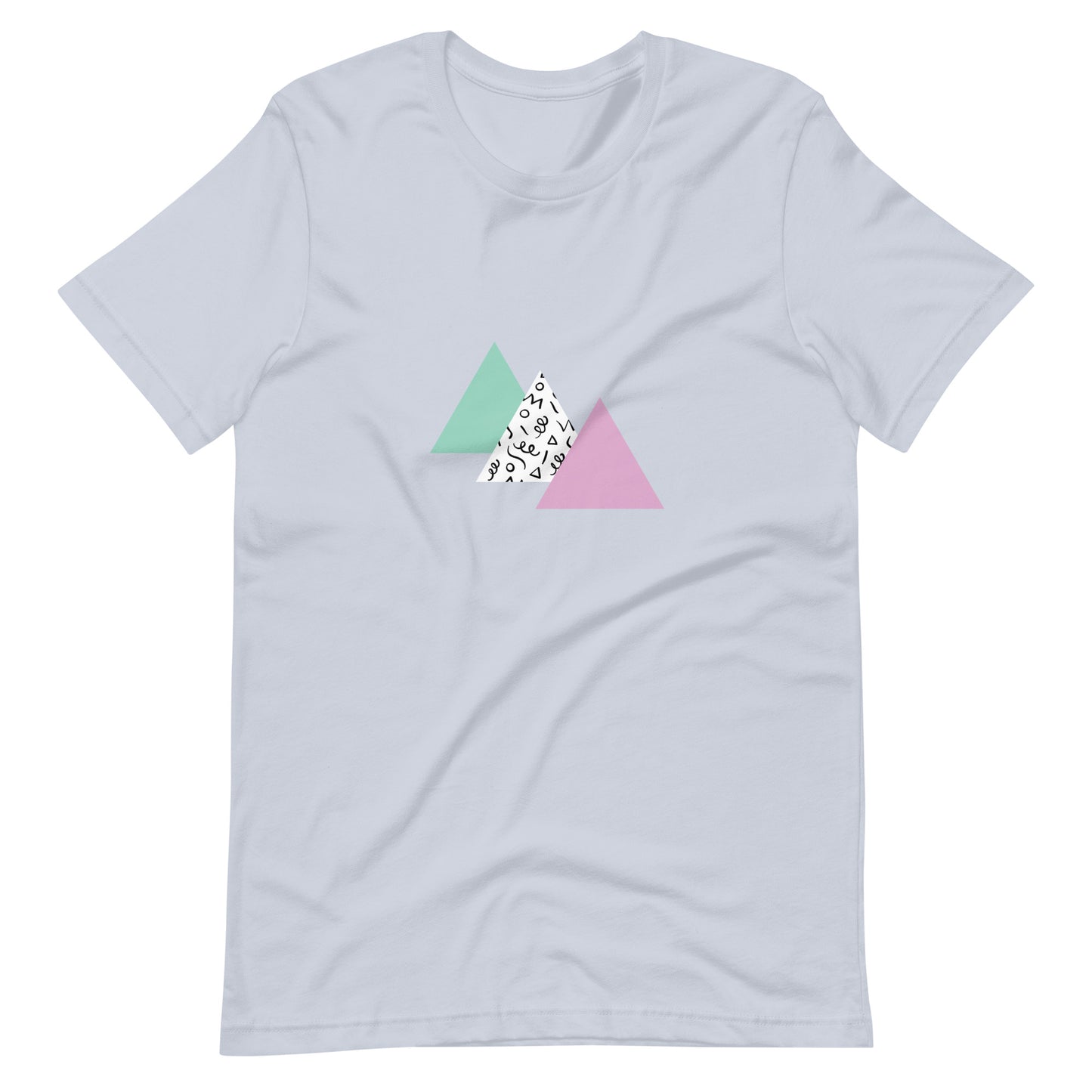"Pastel Picnic" Triangles Tee