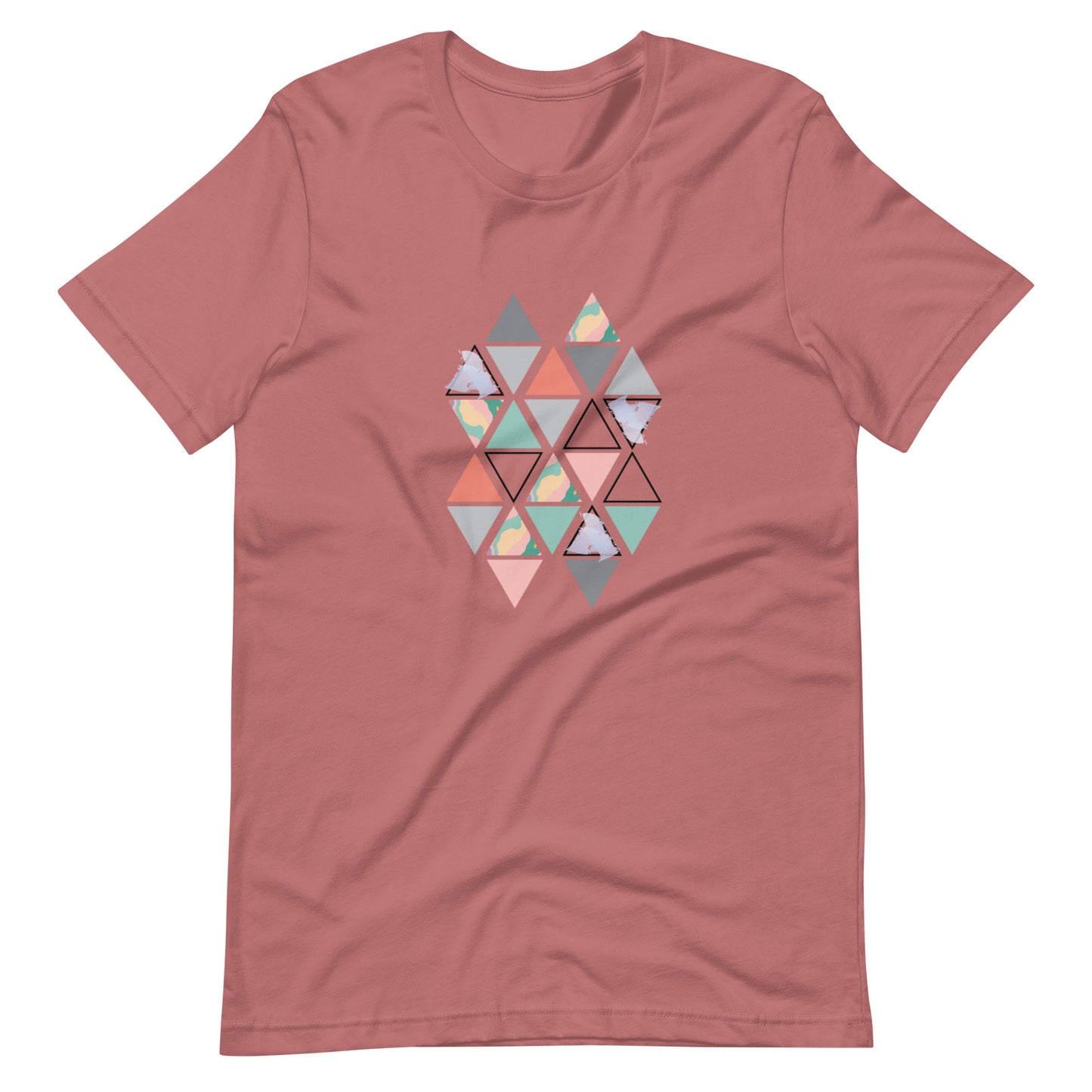 Pastel Triangles Tee