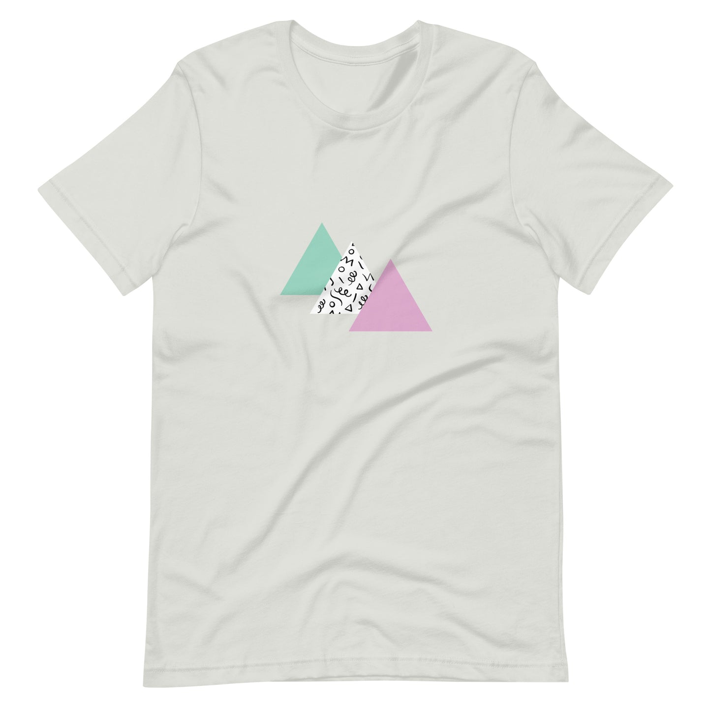 "Pastel Picnic" Triangles Tee