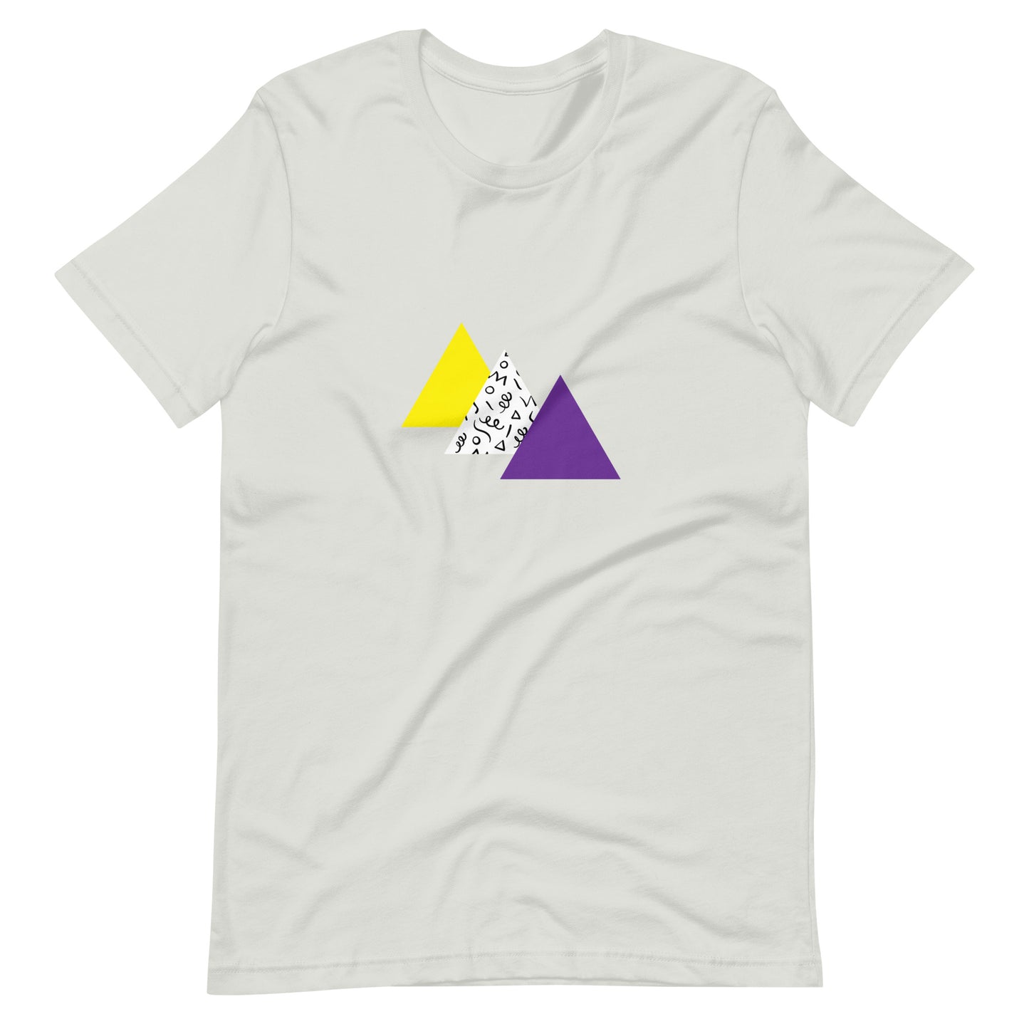 "Vibrant Imagination" Triangles Tee