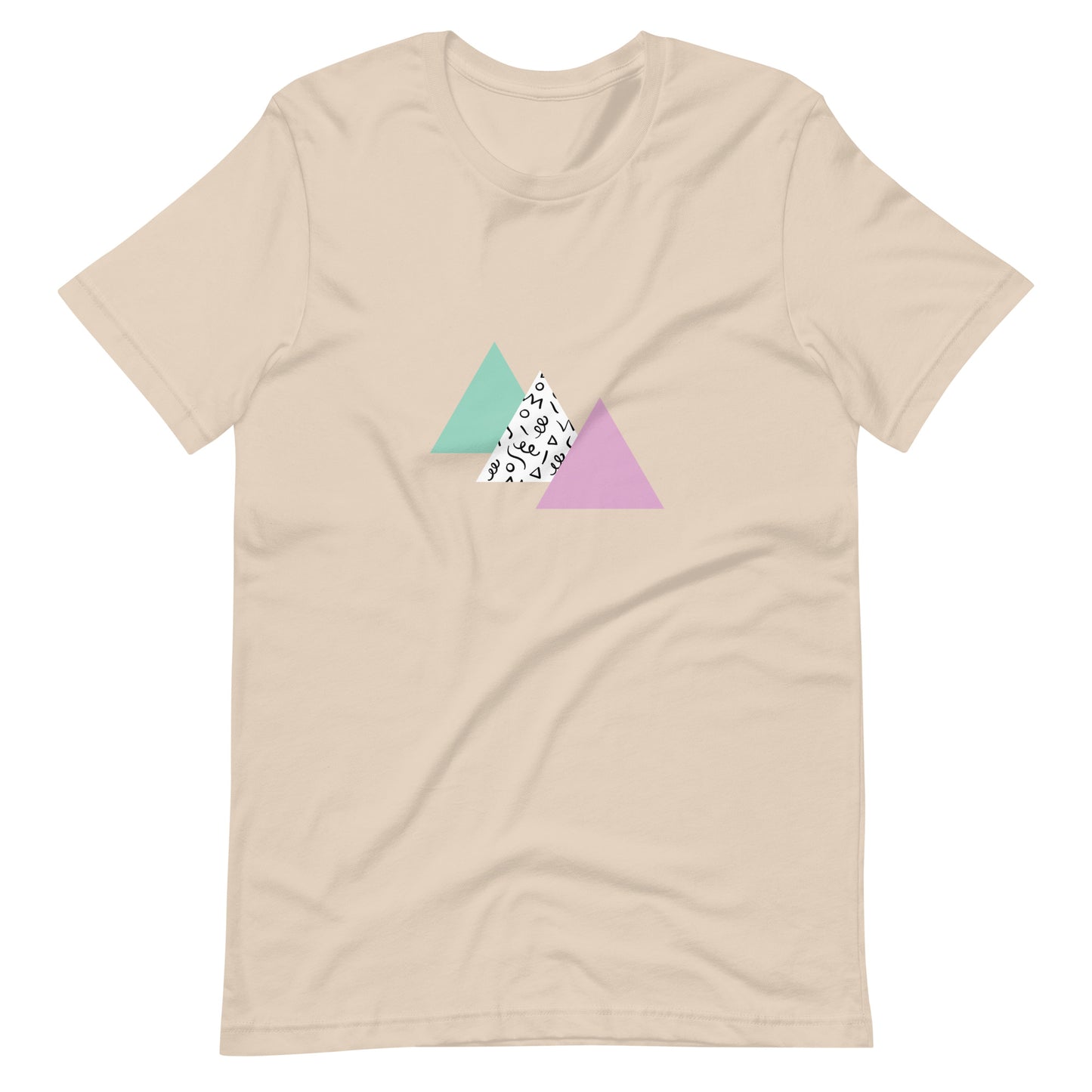 "Pastel Picnic" Triangles Tee