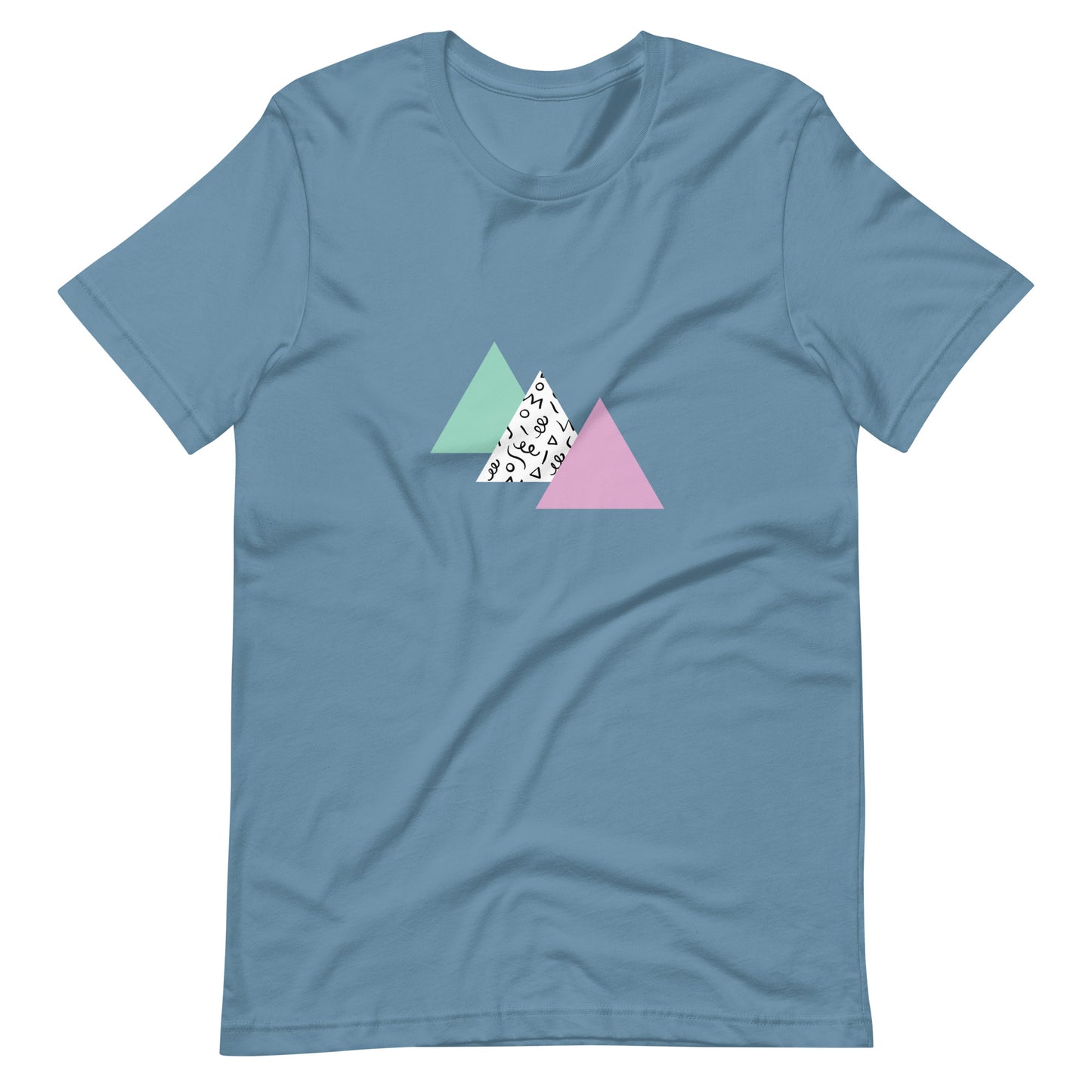 "Pastel Picnic" Triangles Tee