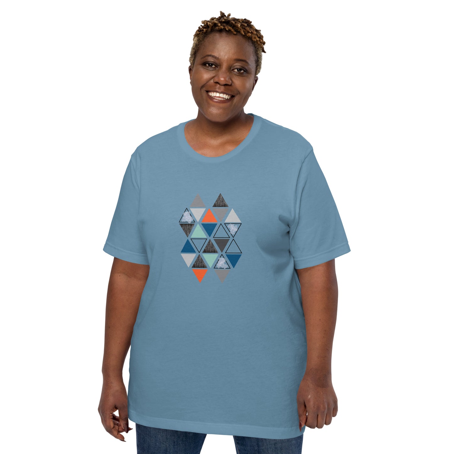 Rustic Triangles Tee