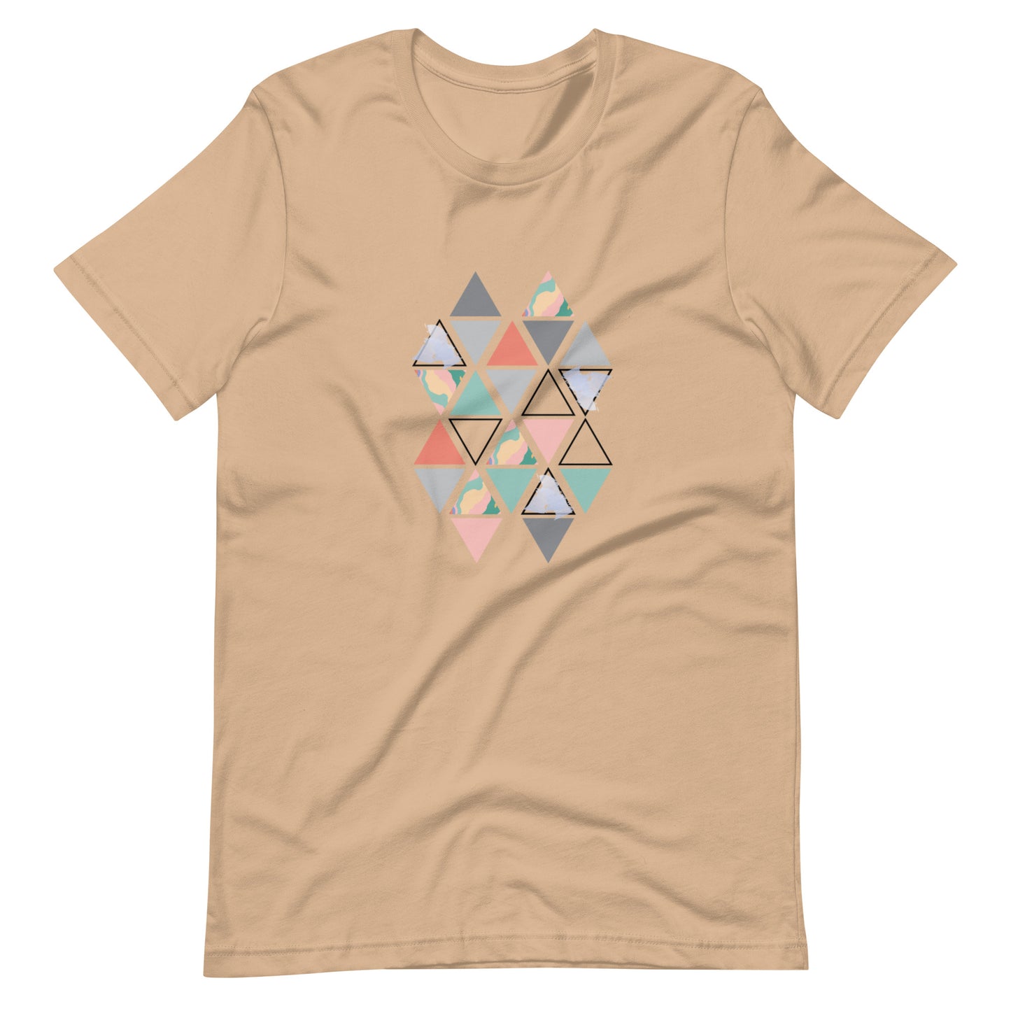 Pastel Triangles Tee