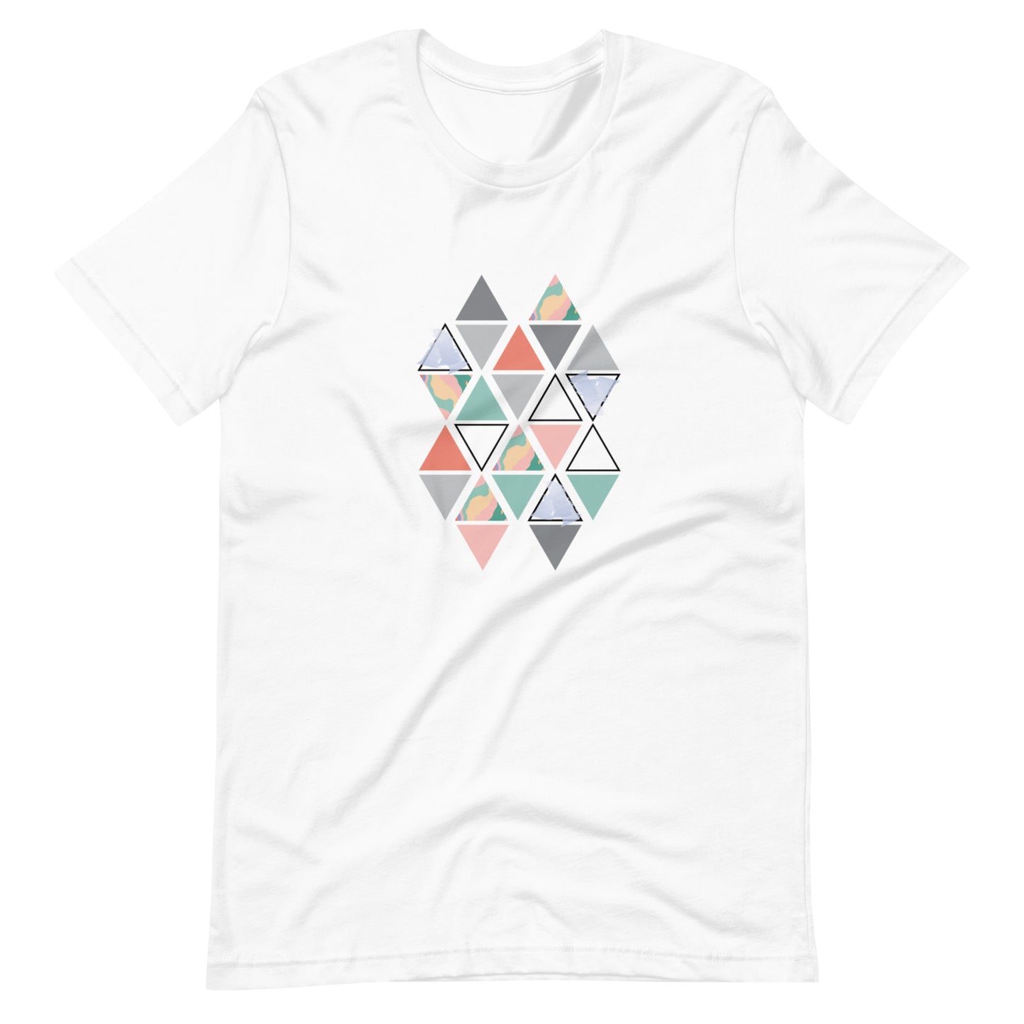 Pastel Triangles Tee