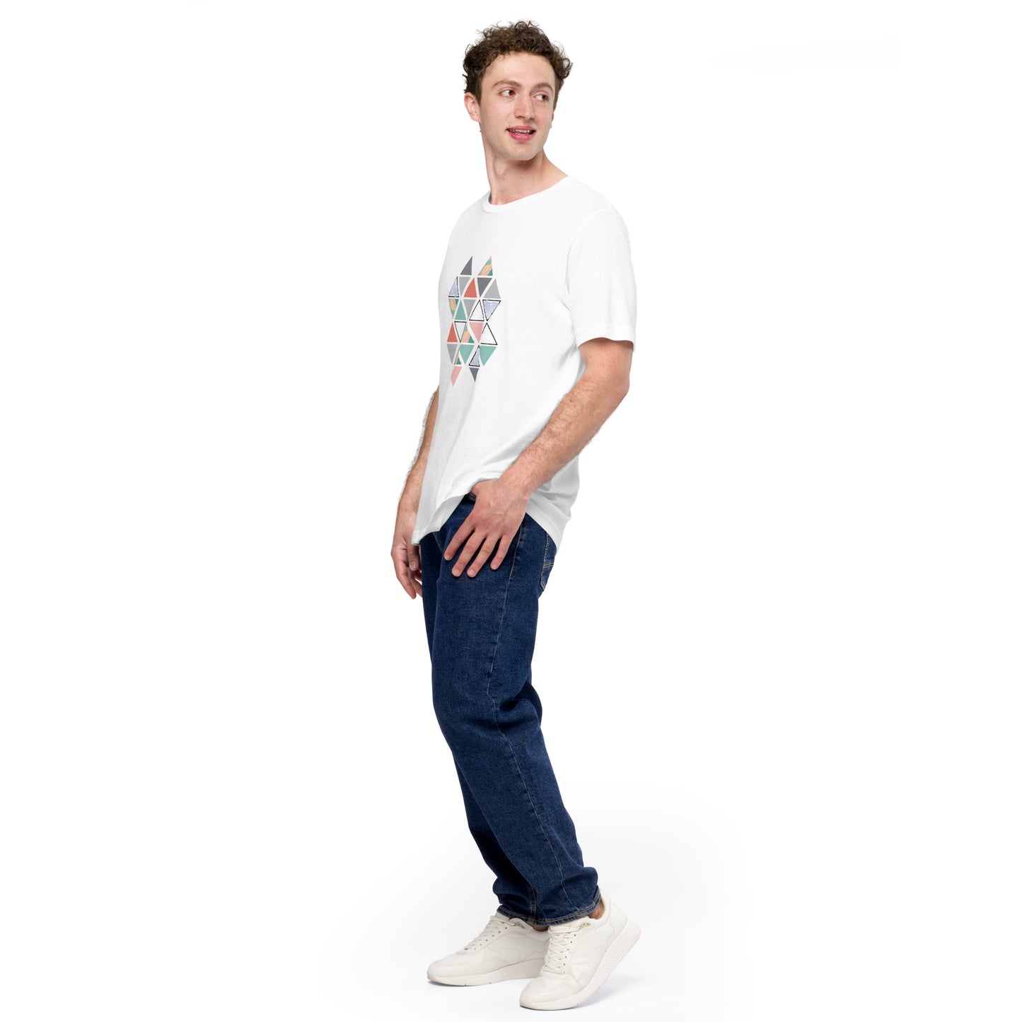 Pastel Triangles Tee