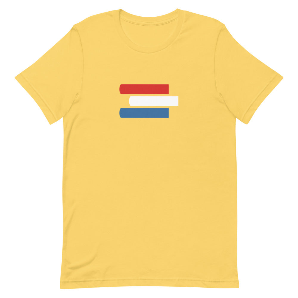 Red White & Blue Lines Tee